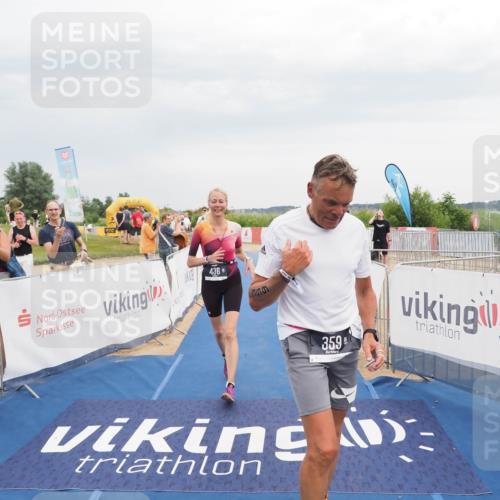 22.06.2025 - Viking Triathlon MichiJ http://msf.ph/oto/8117597 22.06.2025 16:53:38 Ziel 359, 436 meine-sportfotos.de