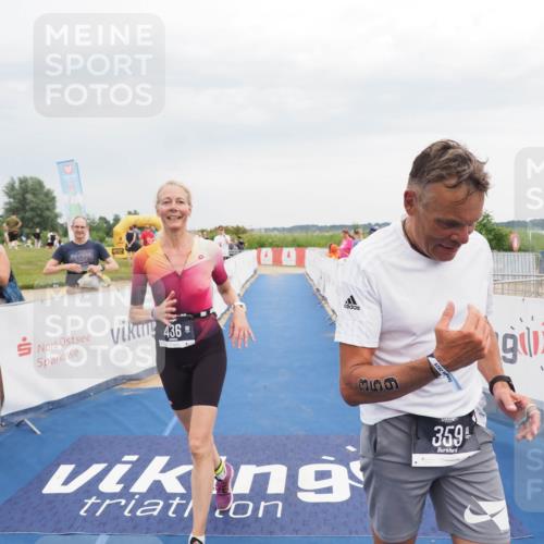 22.06.2025 - Viking Triathlon MichiJ http://msf.ph/oto/8117661 22.06.2025 16:53:39 Ziel 359, 436 meine-sportfotos.de