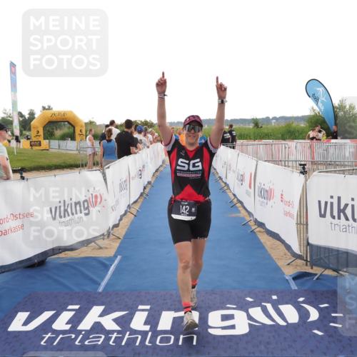 22.06.2025 - Viking Triathlon MichiJ http://msf.ph/oto/8117701 22.06.2025 16:27:48 Ziel 142, 633 meine-sportfotos.de