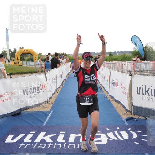 22.06.2025 - Viking Triathlon MichiJ http://msf.ph/oto/8117720 22.06.2025 16:27:48 Ziel 142, 633 meine-sportfotos.de