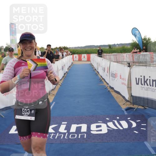 22.06.2025 - Viking Triathlon MichiJ http://msf.ph/oto/8119470 22.06.2025 16:28:30 Ziel 503 meine-sportfotos.de
