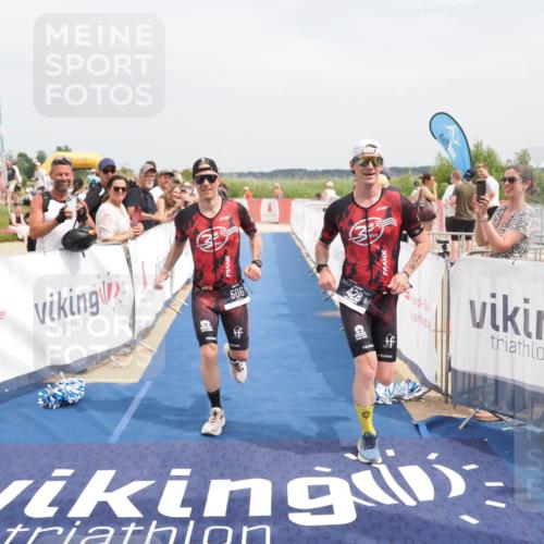 22.06.2025 - Viking Triathlon MichiJ http://msf.ph/oto/8119760 22.06.2025 15:09:43 Ziel 428, 506 meine-sportfotos.de