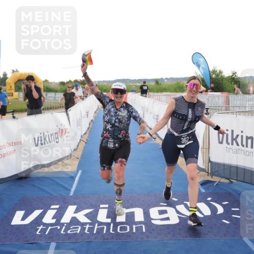 22.06.2025 - Viking Triathlon MichiJ http://msf.ph/oto/8119778 22.06.2025 16:28:56 Ziel 116, 362 meine-sportfotos.de