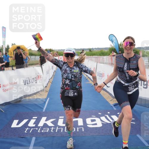 22.06.2025 - Viking Triathlon MichiJ http://msf.ph/oto/8119816 22.06.2025 16:28:56 Ziel 116, 362 meine-sportfotos.de