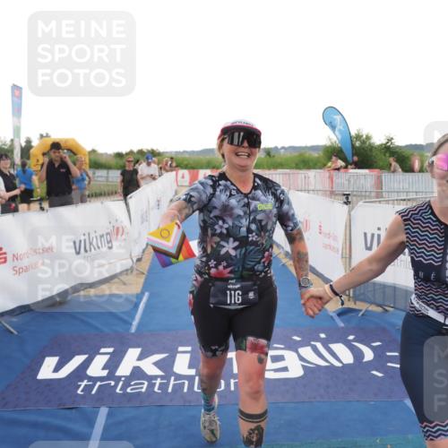 22.06.2025 - Viking Triathlon MichiJ http://msf.ph/oto/8119834 22.06.2025 16:28:57 Ziel 116, 362 meine-sportfotos.de