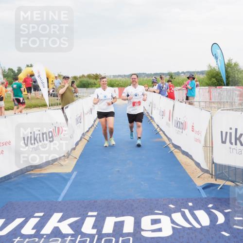 22.06.2025 - Viking Triathlon MichiJ http://msf.ph/oto/8121490 22.06.2025 17:04:51 Ziel 466, 656 meine-sportfotos.de
