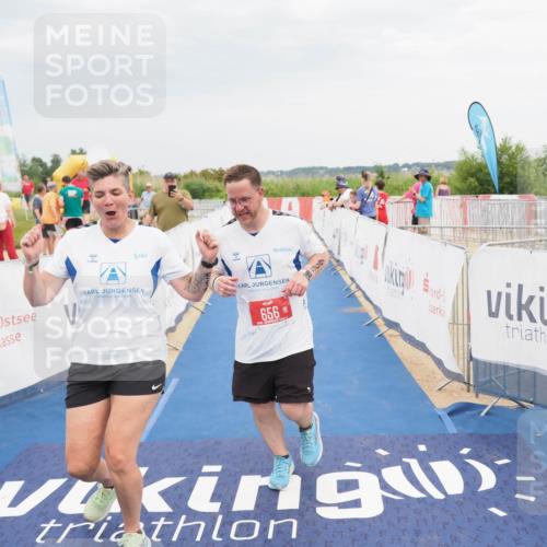 22.06.2025 - Viking Triathlon MichiJ http://msf.ph/oto/8121633 22.06.2025 17:04:53 Ziel 466, 656 meine-sportfotos.de
