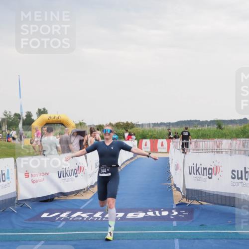 22.06.2025 - Viking Triathlon MichiJ http://msf.ph/oto/8121664 22.06.2025 16:36:23 Ziel 244 meine-sportfotos.de