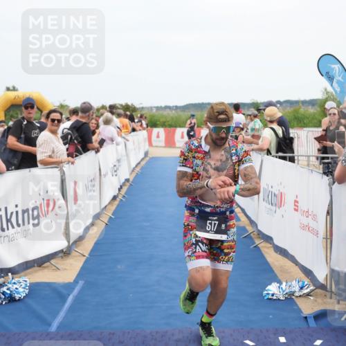 22.06.2025 - Viking Triathlon MichiJ http://msf.ph/oto/8121697 22.06.2025 15:00:05 Ziel 517 meine-sportfotos.de