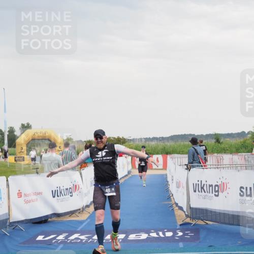 22.06.2025 - Viking Triathlon MichiJ http://msf.ph/oto/8122224 22.06.2025 16:36:49 Ziel 48, 240 meine-sportfotos.de