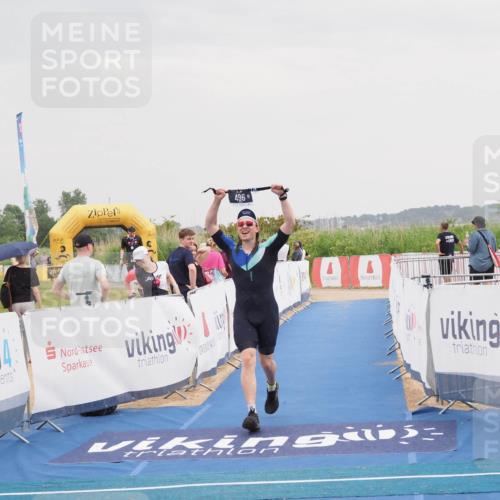 22.06.2025 - Viking Triathlon MichiJ http://msf.ph/oto/8122751 22.06.2025 16:38:28 Ziel 496 meine-sportfotos.de