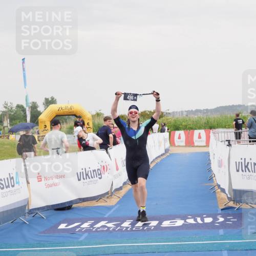22.06.2025 - Viking Triathlon MichiJ http://msf.ph/oto/8122772 22.06.2025 16:38:28 Ziel 496 meine-sportfotos.de