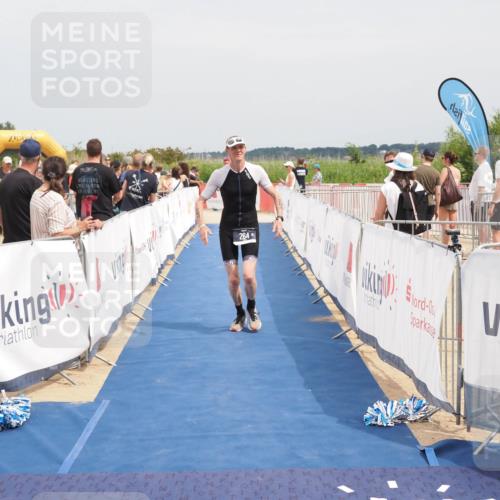 22.06.2025 - Viking Triathlon MichiJ http://msf.ph/oto/8124025 22.06.2025 15:14:54 Ziel 264, 377 meine-sportfotos.de