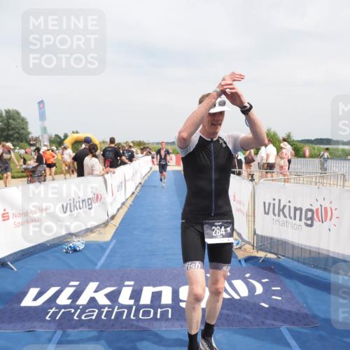 22.06.2025 - Viking Triathlon MichiJ http://msf.ph/oto/8124239 22.06.2025 15:14:57 Ziel 264, 377 meine-sportfotos.de