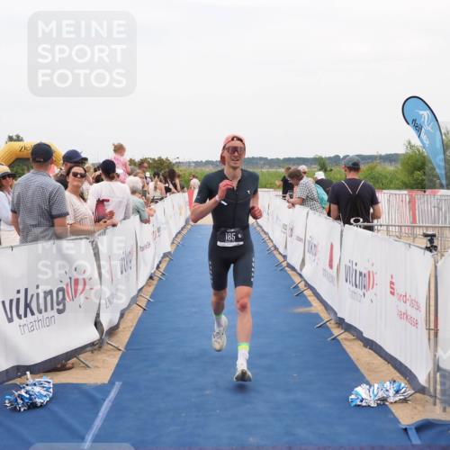 22.06.2025 - Viking Triathlon MichiJ http://msf.ph/oto/8127194 22.06.2025 15:24:27 Ziel 185 meine-sportfotos.de