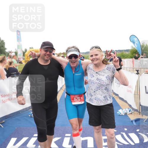 22.06.2025 - Viking Triathlon MichiJ http://msf.ph/oto/8127874 22.06.2025 15:25:24 Ziel 91, 394 meine-sportfotos.de