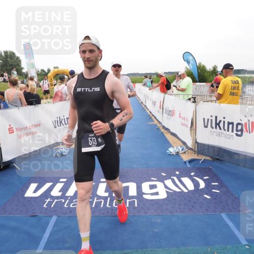 22.06.2025 - Viking Triathlon MichiJ http://msf.ph/oto/8129077 22.06.2025 15:27:34 Ziel 487, 513 meine-sportfotos.de