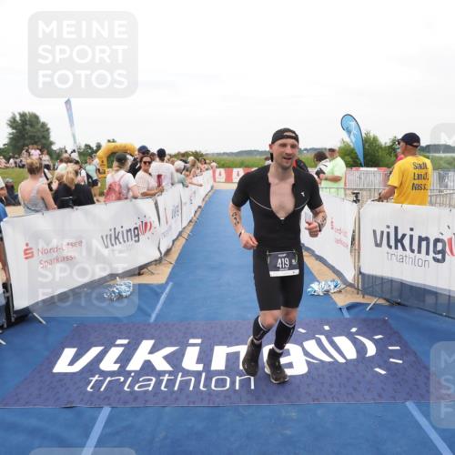 22.06.2025 - Viking Triathlon MichiJ http://msf.ph/oto/8129211 22.06.2025 15:27:47 Ziel 419 meine-sportfotos.de