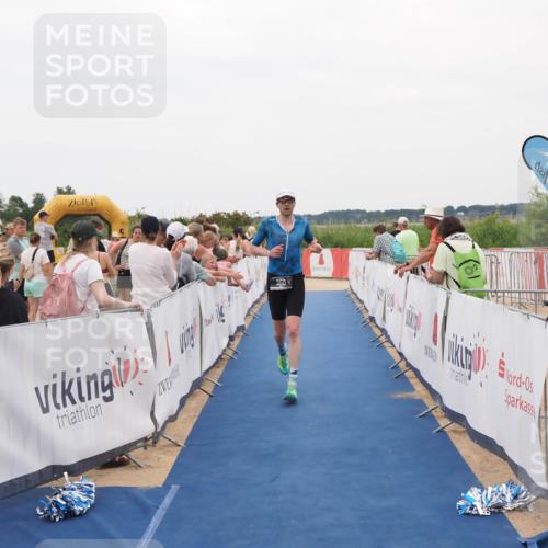 22.06.2025 - Viking Triathlon MichiJ http://msf.ph/oto/8129371 22.06.2025 15:28:29 Ziel 157, 350 meine-sportfotos.de