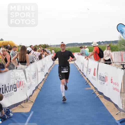 22.06.2025 - Viking Triathlon MichiJ http://msf.ph/oto/8130757 22.06.2025 15:32:31 Ziel 442 meine-sportfotos.de
