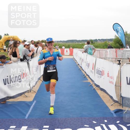 22.06.2025 - Viking Triathlon MichiJ http://msf.ph/oto/8131103 22.06.2025 15:35:12 Ziel 134, 553 meine-sportfotos.de