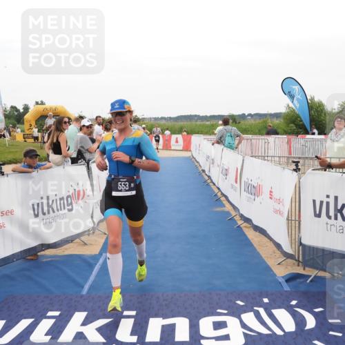22.06.2025 - Viking Triathlon MichiJ http://msf.ph/oto/8131105 22.06.2025 15:35:12 Ziel 134, 553 meine-sportfotos.de
