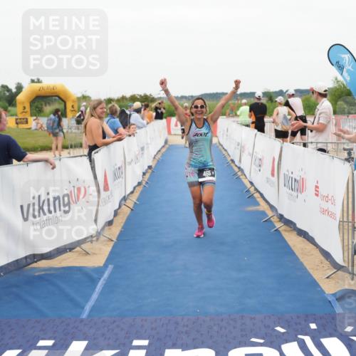 22.06.2025 - Viking Triathlon MichiJ http://msf.ph/oto/8132349 22.06.2025 15:45:05 Ziel 465, 511 meine-sportfotos.de