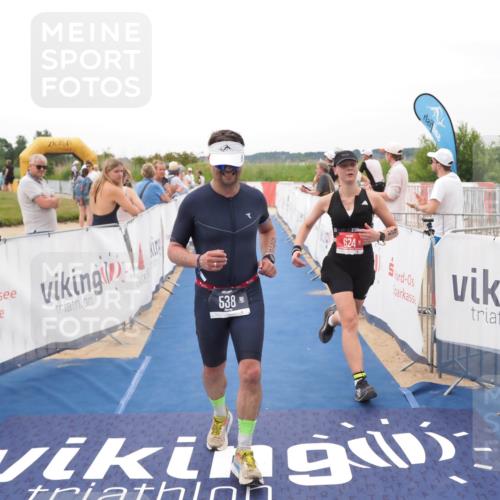 22.06.2025 - Viking Triathlon MichiJ http://msf.ph/oto/8132983 22.06.2025 15:52:03 Ziel 538, 624 meine-sportfotos.de