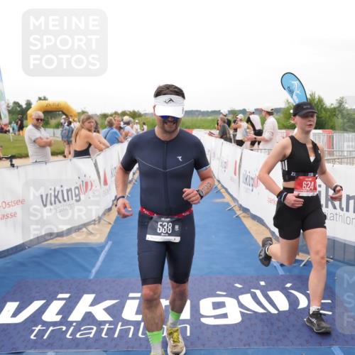 22.06.2025 - Viking Triathlon MichiJ http://msf.ph/oto/8132986 22.06.2025 15:52:03 Ziel 538, 624 meine-sportfotos.de