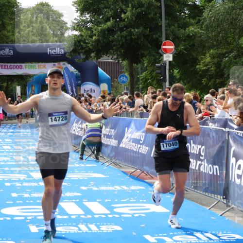 29.06.2025 - hella hamburg halbmarathon Zöllner http://msf.ph/oto/8175794 29.06.2025 10:26:36 Ziel 1577, 9565, 14728, 17040 meine-sportfotos.de
