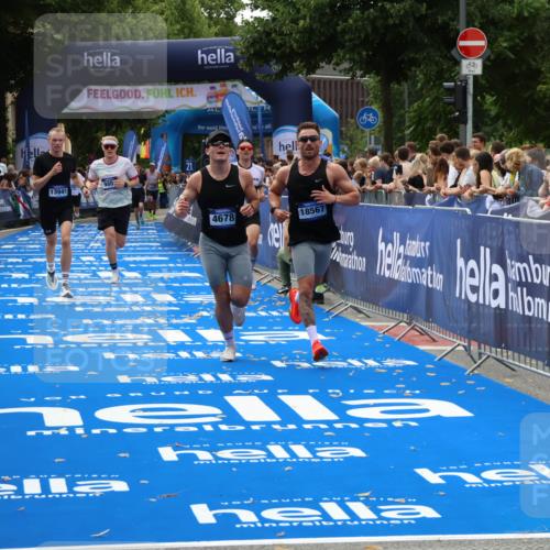 29.06.2025 - hella hamburg halbmarathon Zöllner http://msf.ph/oto/8176826 29.06.2025 10:27:34 Ziel 4678, 9804, 12341, 13941, 18567, 19114 meine-sportfotos.de