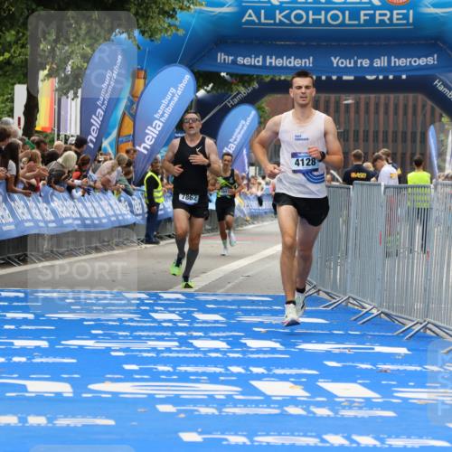 29.06.2025 - hella hamburg halbmarathon Strokosch-Dieckow http://msf.ph/oto/8277876 29.06.2025 10:22:59 Ziel 4128, 7862, 11624, 18328 meine-sportfotos.de