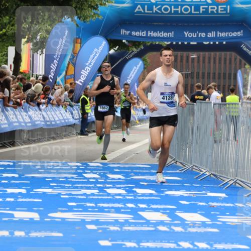 29.06.2025 - hella hamburg halbmarathon Strokosch-Dieckow http://msf.ph/oto/8278041 29.06.2025 10:22:59 Ziel 4128, 7862, 11624, 18328 meine-sportfotos.de