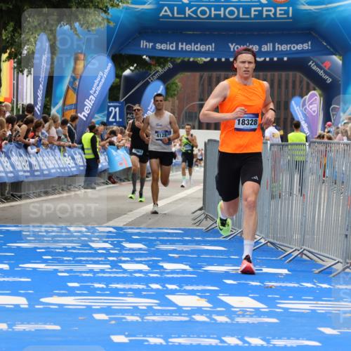 29.06.2025 - hella hamburg halbmarathon Strokosch-Dieckow http://msf.ph/oto/8278394 29.06.2025 10:22:56 Ziel 4128, 7862, 11624, 16548, 18328 meine-sportfotos.de