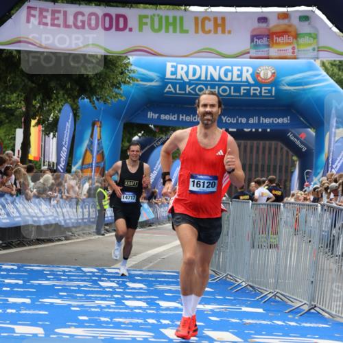 29.06.2025 - hella hamburg halbmarathon Strokosch-Dieckow http://msf.ph/oto/8286483 29.06.2025 10:21:04 Ziel 6530, 14717, 16120 meine-sportfotos.de