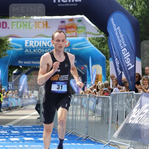 29.06.2025 - hella hamburg halbmarathon Strokosch-Dieckow http://msf.ph/oto/8307725 29.06.2025 10:13:59 Ziel 31, 42, 14689 meine-sportfotos.de