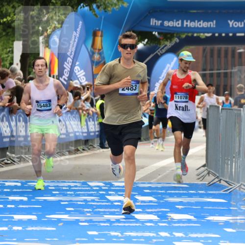 29.06.2025 - hella hamburg halbmarathon Strokosch-Dieckow http://msf.ph/oto/8379316 29.06.2025 10:25:01 Ziel 2483, 10867, 11078, 15483 meine-sportfotos.de