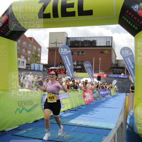 10.08.2025 - GEWOBA Citytriathlon Bremen H.Heesch http://msf.ph/oto/8538782 10.08.2025 11:43:49 Ziel 201, 455, 475 meine-sportfotos.de