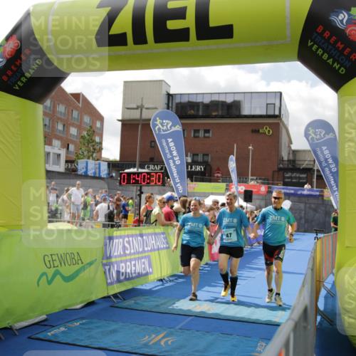 10.08.2025 - GEWOBA Citytriathlon Bremen H.Heesch http://msf.ph/oto/8538792 10.08.2025 11:44:07 Ziel 47 meine-sportfotos.de