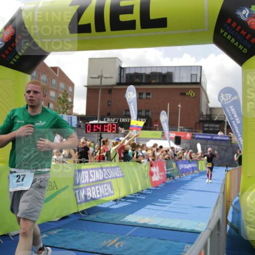 10.08.2025 - GEWOBA Citytriathlon Bremen H.Heesch http://msf.ph/oto/8538842 10.08.2025 11:44:40 Ziel 27, 454 meine-sportfotos.de