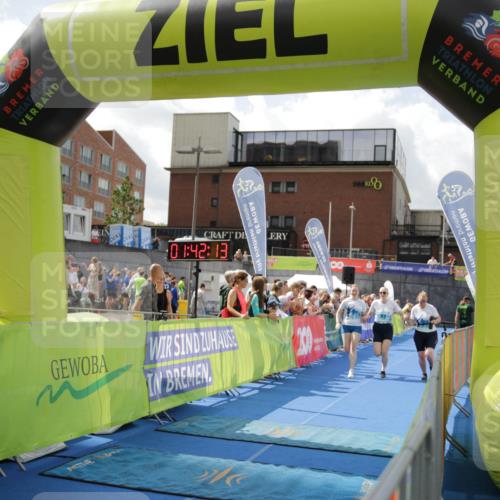 10.08.2025 - GEWOBA Citytriathlon Bremen H.Heesch http://msf.ph/oto/8539003 10.08.2025 11:45:50 Ziel 39, 221 meine-sportfotos.de