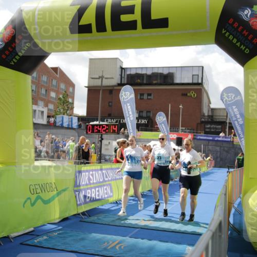 10.08.2025 - GEWOBA Citytriathlon Bremen H.Heesch http://msf.ph/oto/8539017 10.08.2025 11:45:52 Ziel 23, 39, 221 meine-sportfotos.de