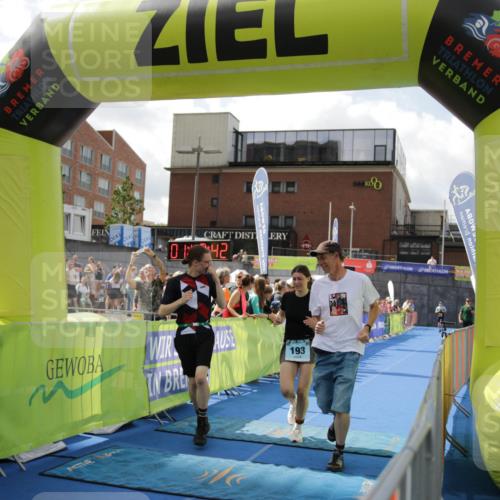 10.08.2025 - GEWOBA Citytriathlon Bremen H.Heesch http://msf.ph/oto/8539039 10.08.2025 11:46:19 Ziel 193 meine-sportfotos.de