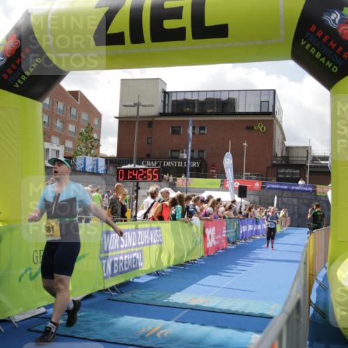 10.08.2025 - GEWOBA Citytriathlon Bremen H.Heesch http://msf.ph/oto/8539098 10.08.2025 11:46:33 Ziel 381 meine-sportfotos.de