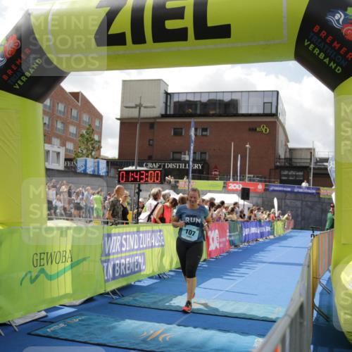 10.08.2025 - GEWOBA Citytriathlon Bremen H.Heesch http://msf.ph/oto/8539115 10.08.2025 11:46:37 Ziel 107, 381 meine-sportfotos.de