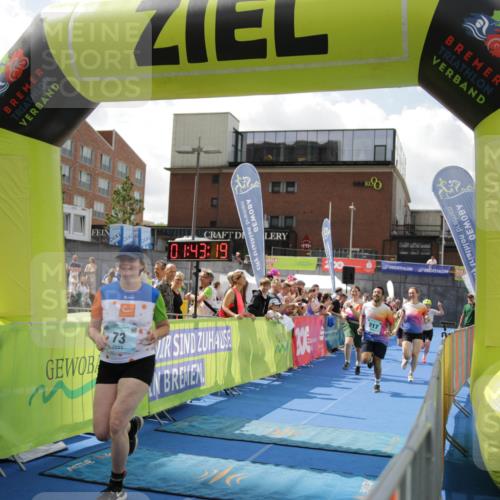 10.08.2025 - GEWOBA Citytriathlon Bremen H.Heesch http://msf.ph/oto/8539129 10.08.2025 11:46:56 Ziel 73 meine-sportfotos.de