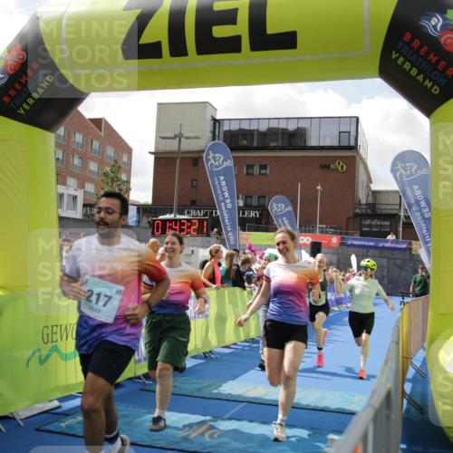10.08.2025 - GEWOBA Citytriathlon Bremen H.Heesch http://msf.ph/oto/8539137 10.08.2025 11:46:58 Ziel 73, 113, 217 meine-sportfotos.de