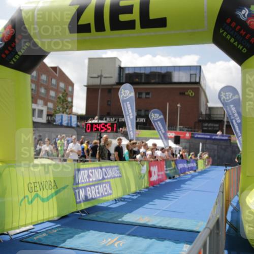 10.08.2025 - GEWOBA Citytriathlon Bremen H.Heesch http://msf.ph/oto/8539232 10.08.2025 11:49:28 Ziel 497 meine-sportfotos.de