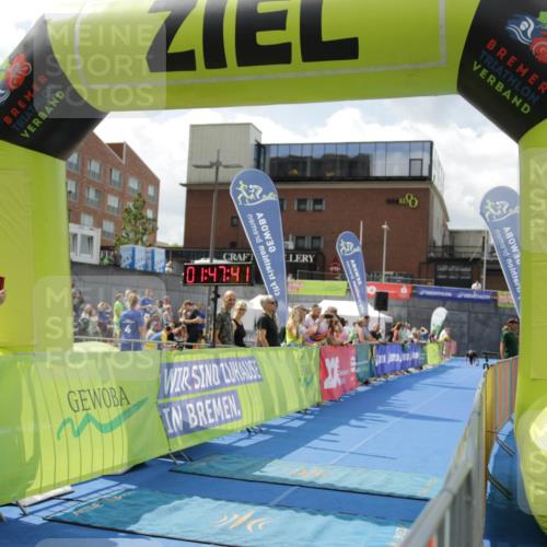 10.08.2025 - GEWOBA Citytriathlon Bremen H.Heesch http://msf.ph/oto/8539245 10.08.2025 11:51:18 Ziel 149, 361 meine-sportfotos.de