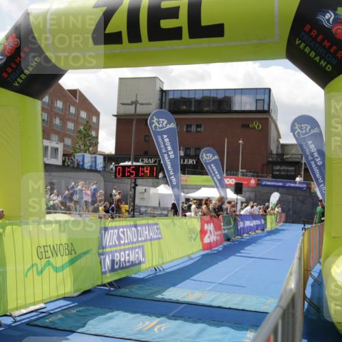 10.08.2025 - GEWOBA Citytriathlon Bremen H.Heesch http://msf.ph/oto/8539254 10.08.2025 11:55:18 Ziel 436 meine-sportfotos.de